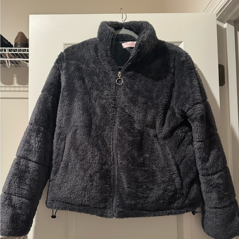 Grey Sherpa jacket